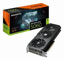 Tarjeta De Video Gigabyte Geforce Rtx 5060 Gaming Oc 8g, 8 Gb, 128 Bit, Gddr7, Pci Express 5.0